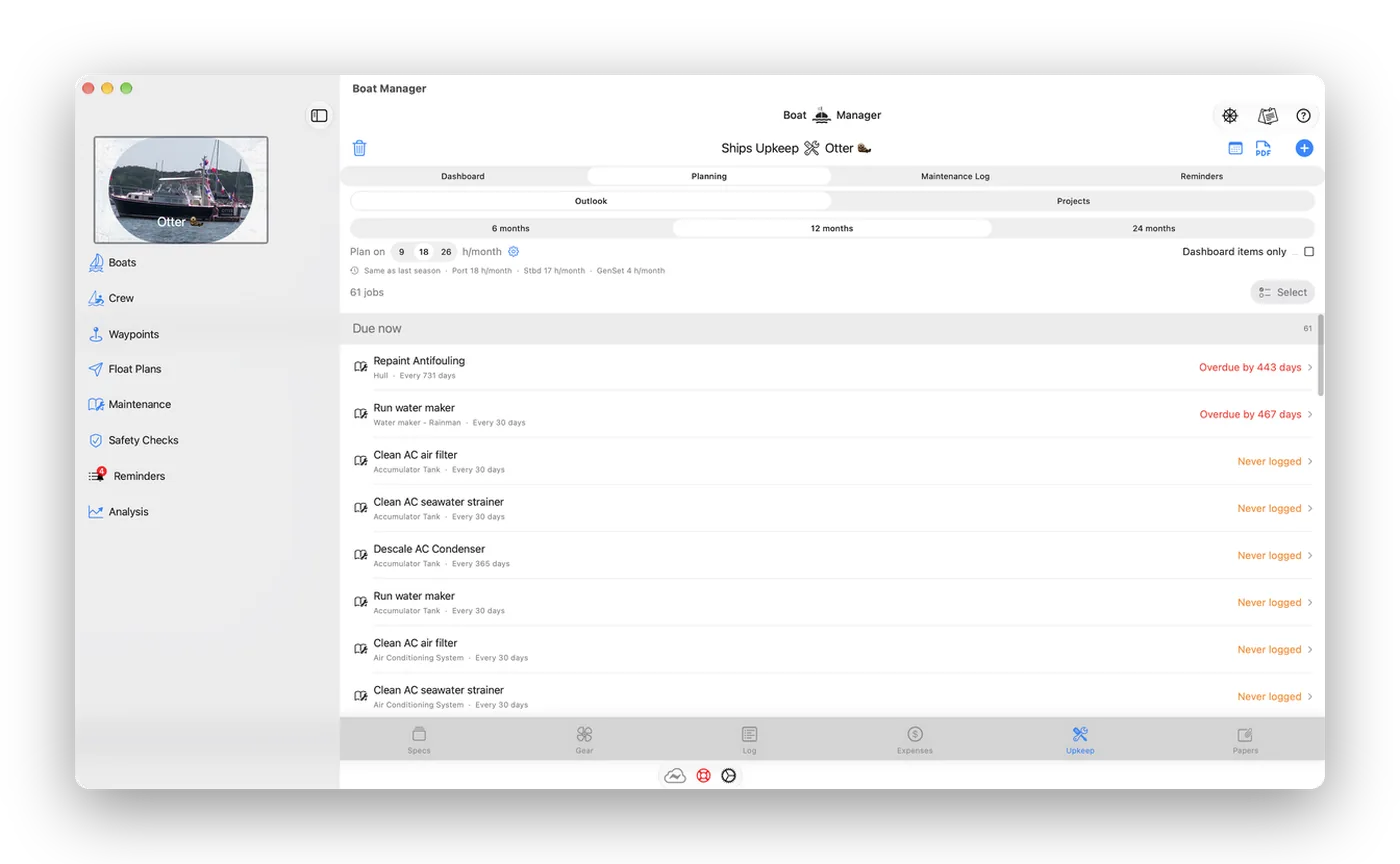 A season of maintenance on the Mac
